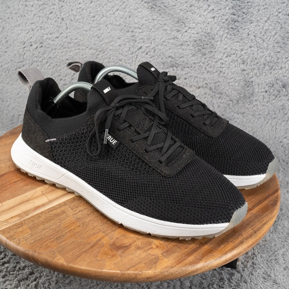 True Linkswear 12 M All Day Knit 3 Onyx Black Spikeless Summer Golf Shoes